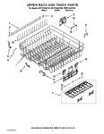 Diagram for 09 - Upper Rack And Track Parts