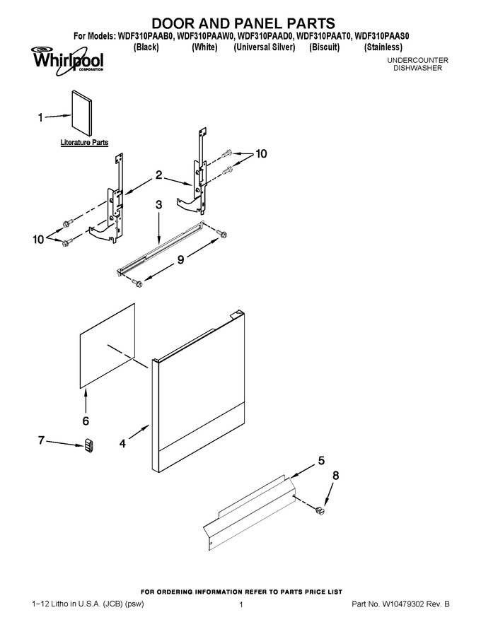Diagram for WDF310PAAB0