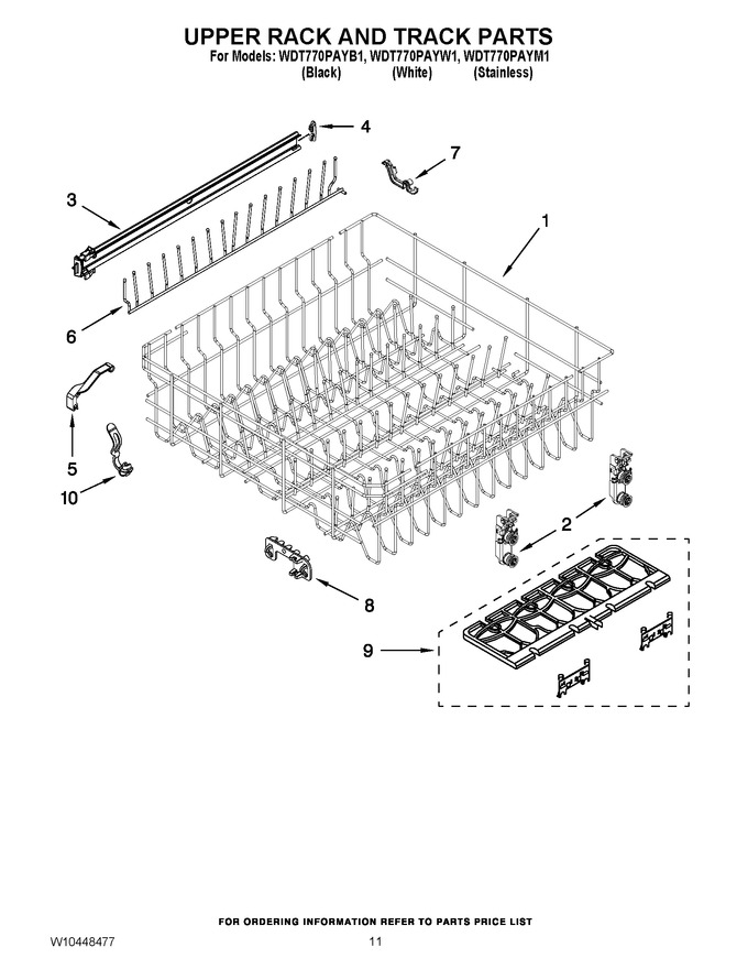 Diagram for WDT770PAYM1