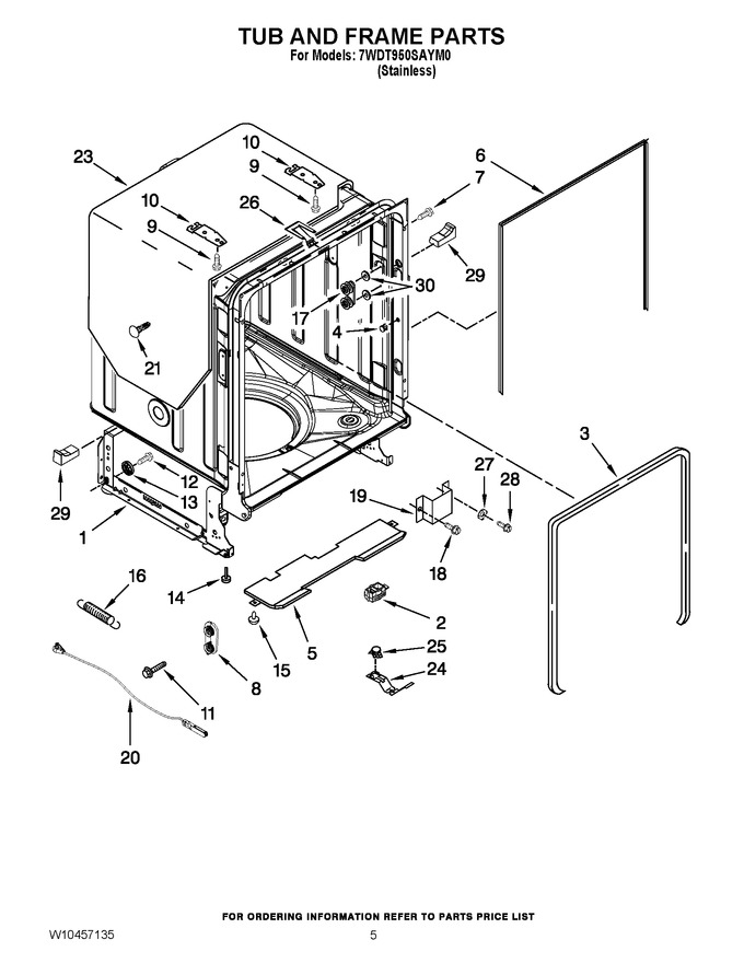 Diagram for 7WDT950SAYM0