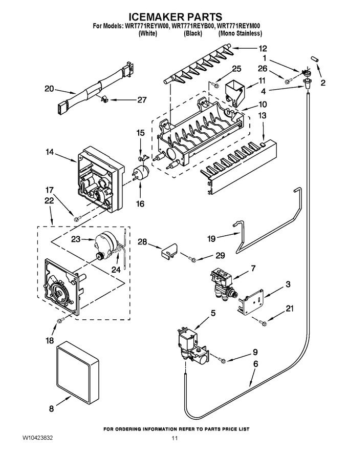 Diagram for WRT771REYW00