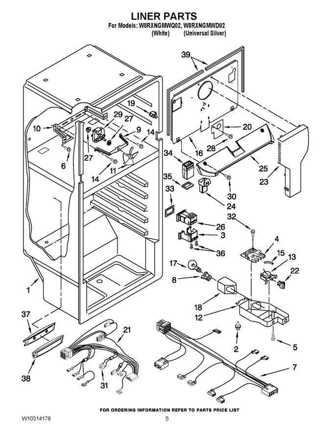 Diagram for W8RXNGMWD02