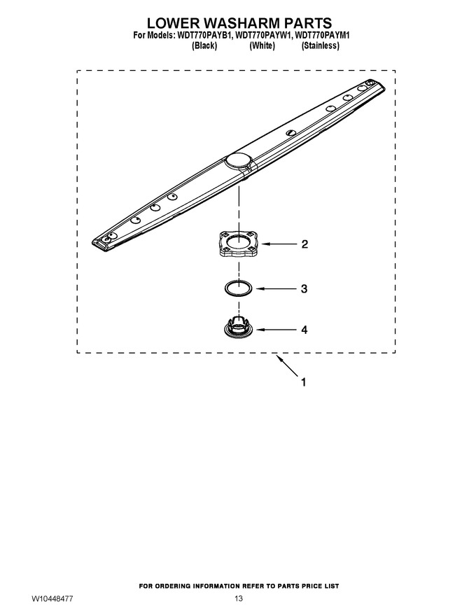 Diagram for WDT770PAYB1