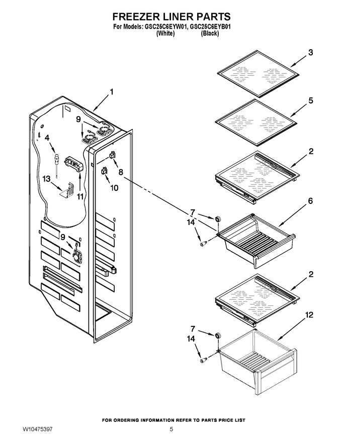 Diagram for GSC25C6EYW01