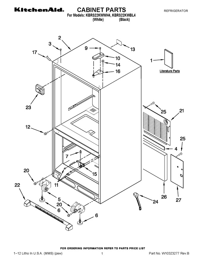Diagram for KBRS22KWWH4