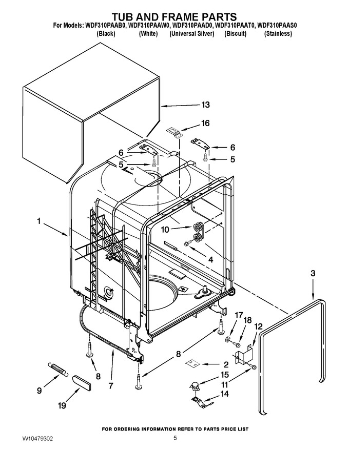 Diagram for WDF310PAAB0