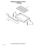 Diagram for 04 - Drawer & Broiler Parts