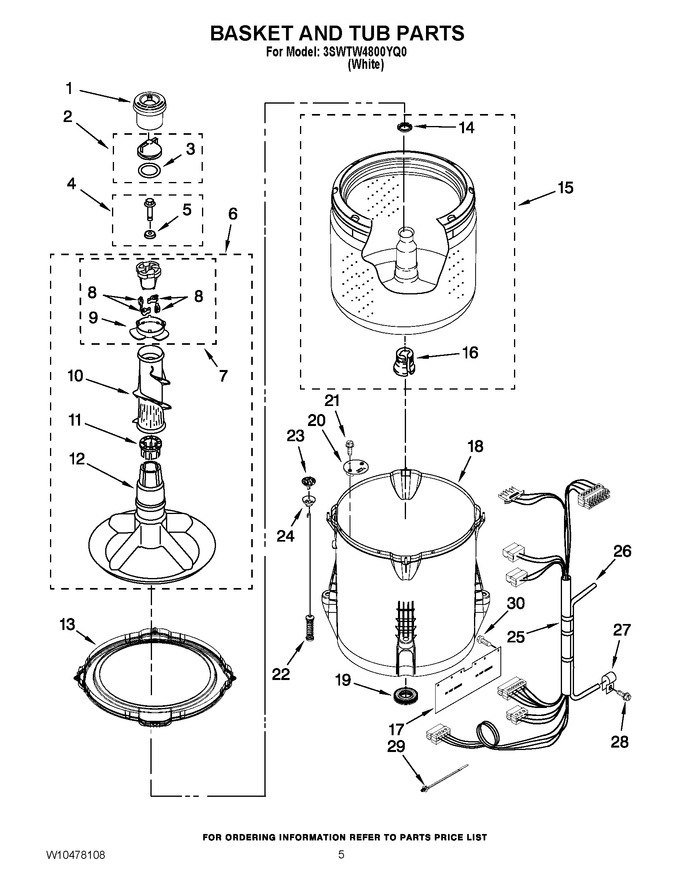 Diagram for 3SWTW4800YQ0