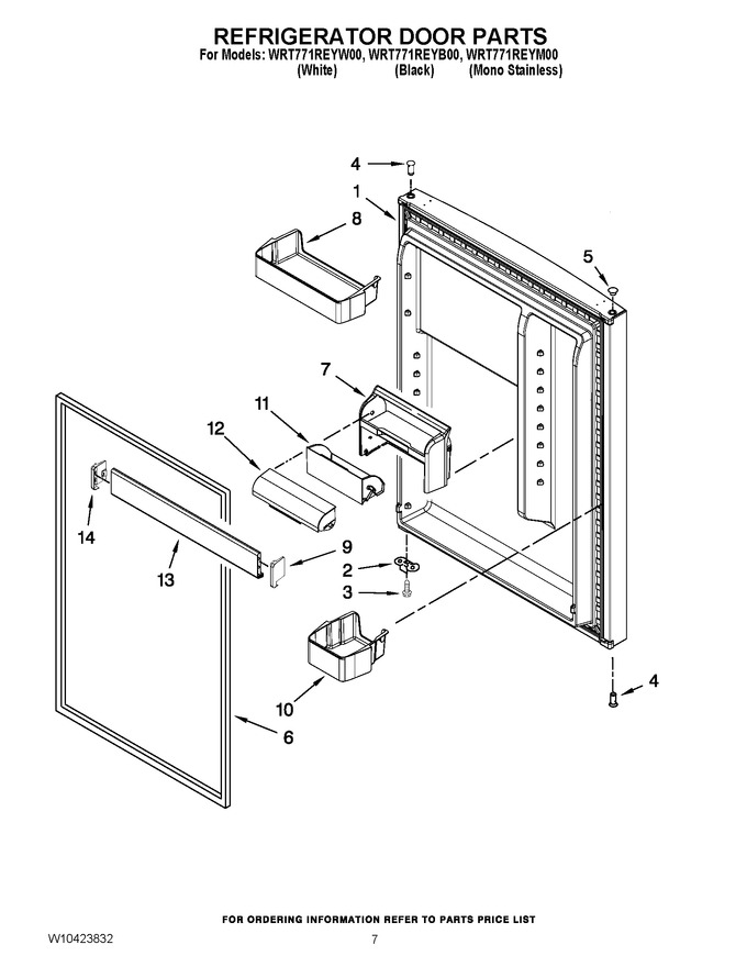 Diagram for WRT771REYW00