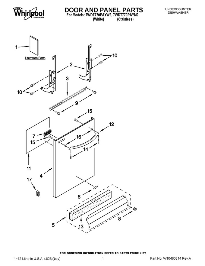 Diagram for 7WDT770PAYW2