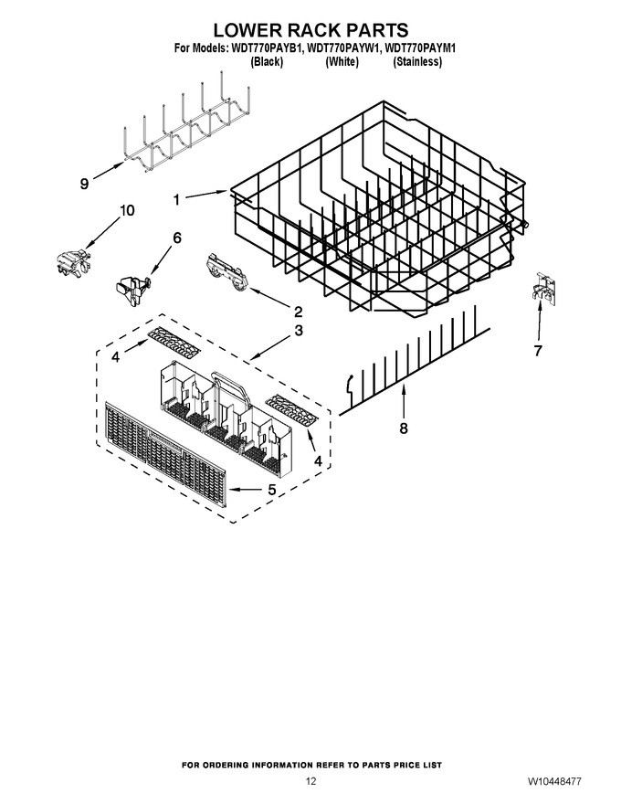 Diagram for WDT770PAYB1