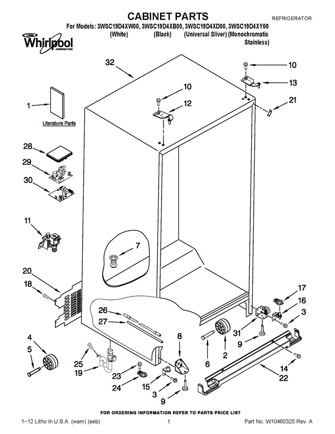 Diagram for 3WSC19D4XD00