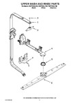 Diagram for 07 - Upper Wash And Rinse Parts