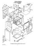 Diagram for 02 - Oven Parts
