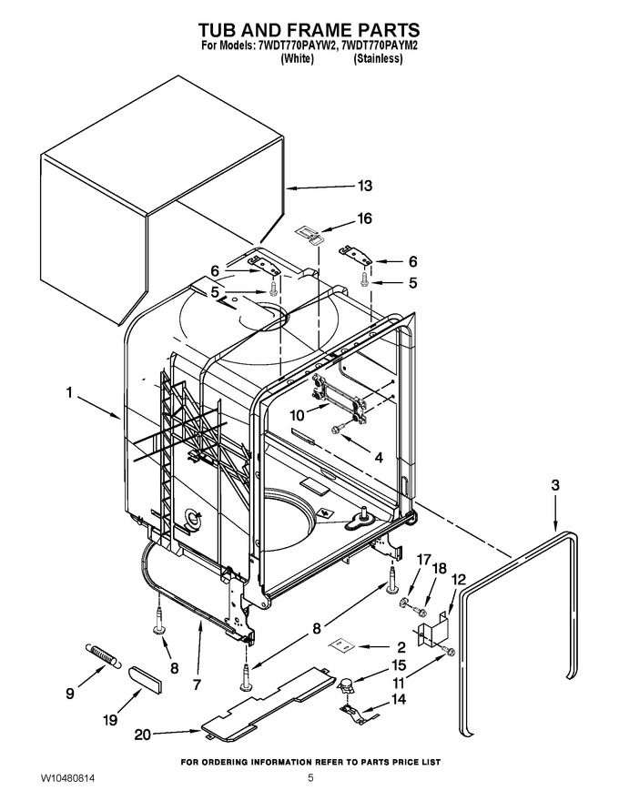 Diagram for 7WDT770PAYM2