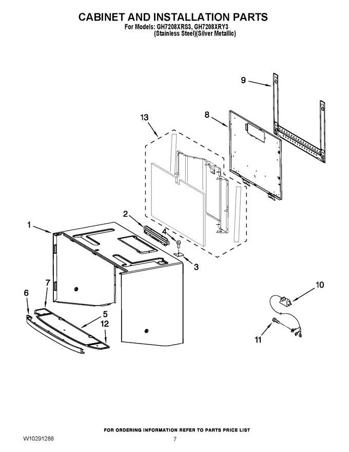 Diagram for GH7208XRS3