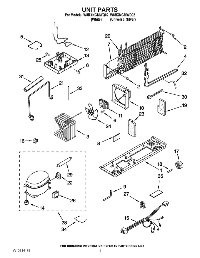 Diagram for W8RXNGMWD02