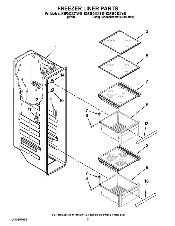 Diagram for KSF26C4XYW00