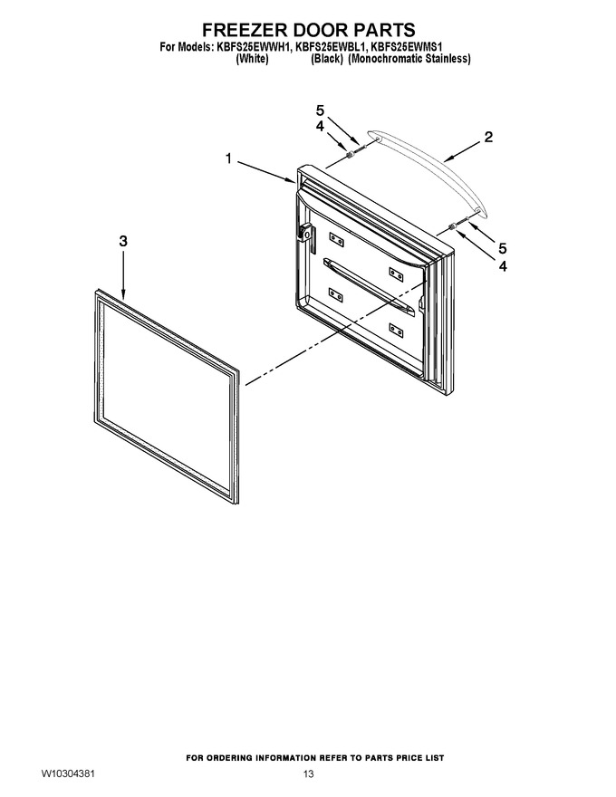 Diagram for KBFS25EWWH1