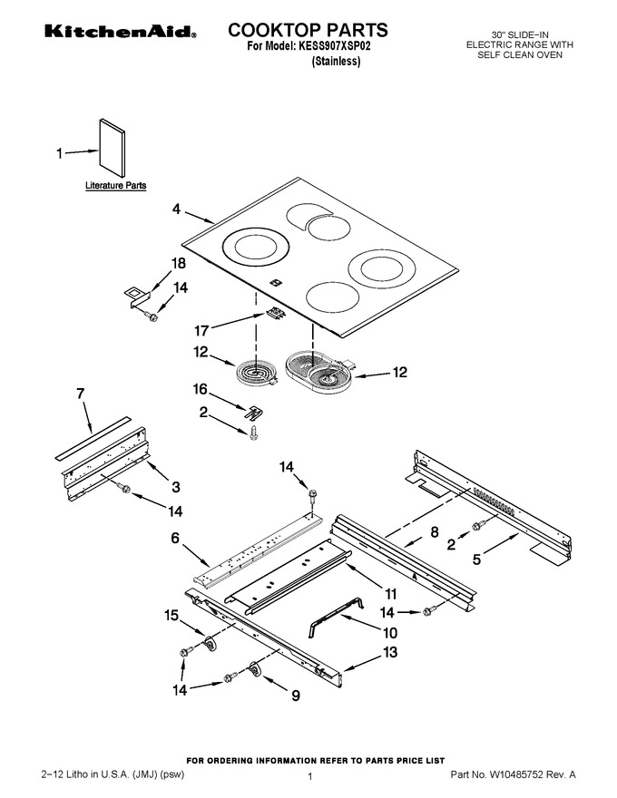 Diagram for KESS907XSP02