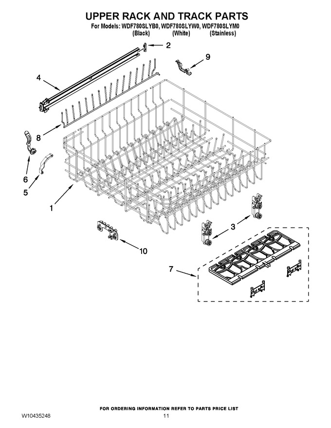 Diagram for WDF780SLYB0