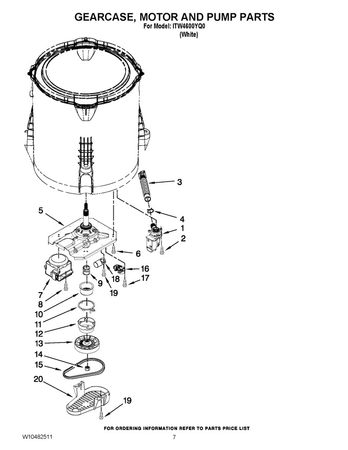 Diagram for ITW4600YQ0