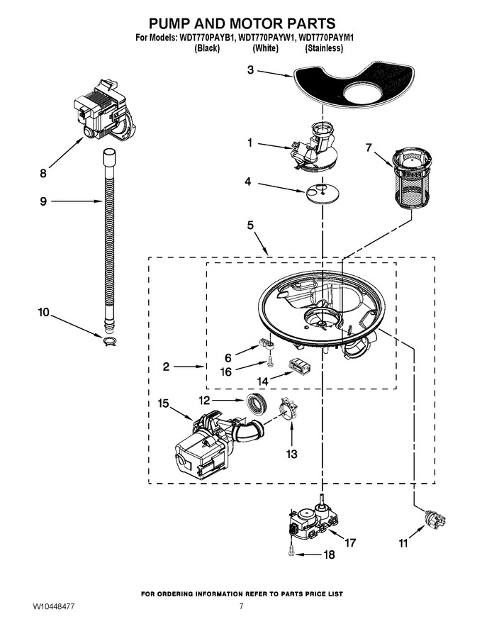 Diagram for WDT770PAYB1