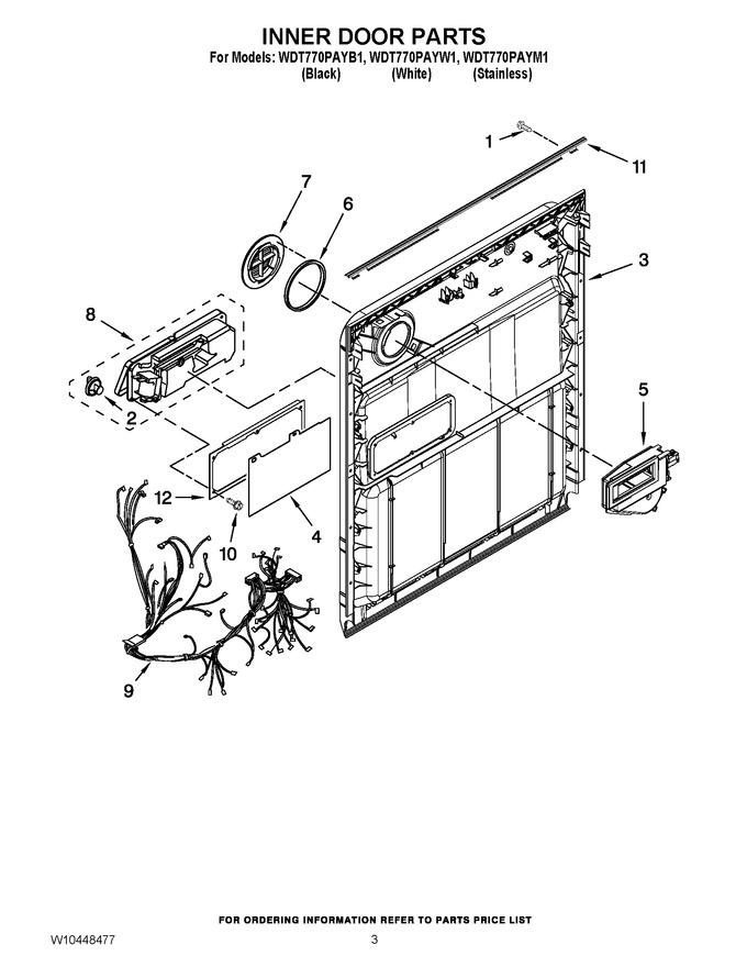 Diagram for WDT770PAYB1