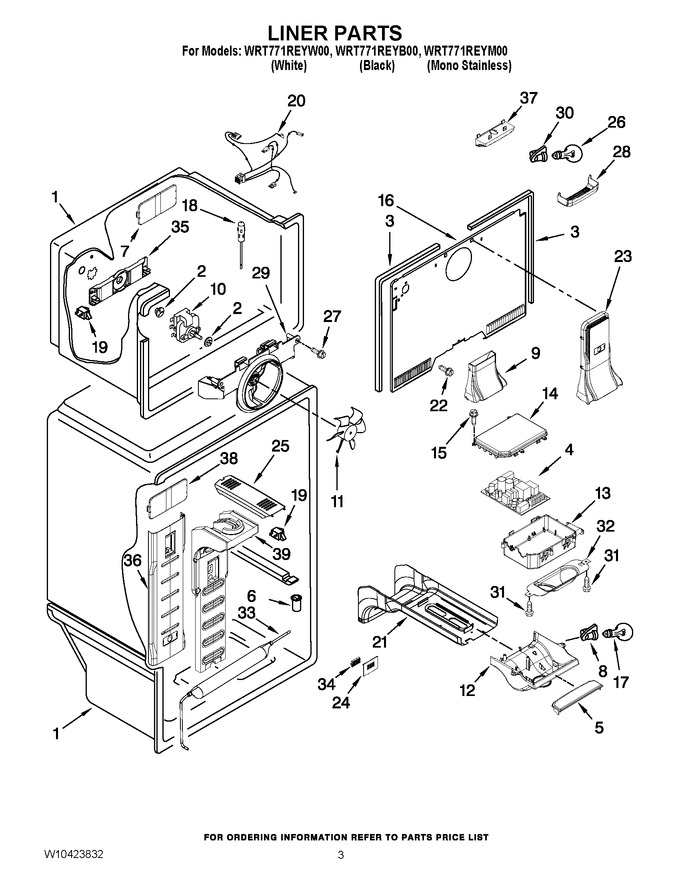 Diagram for WRT771REYM00