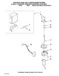 Diagram for 05 - Motor And Ice Container Parts