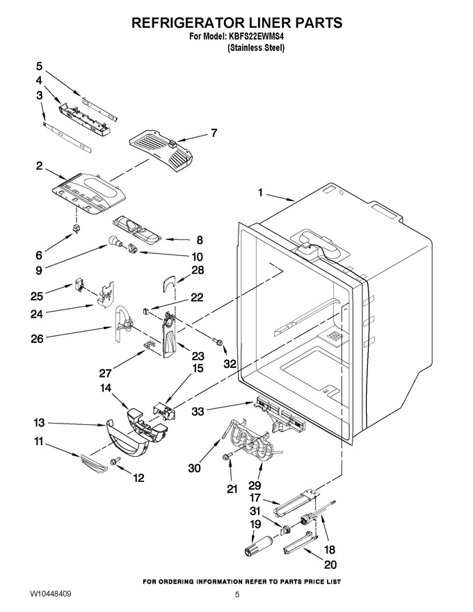 Diagram for KBFS22EWMS4