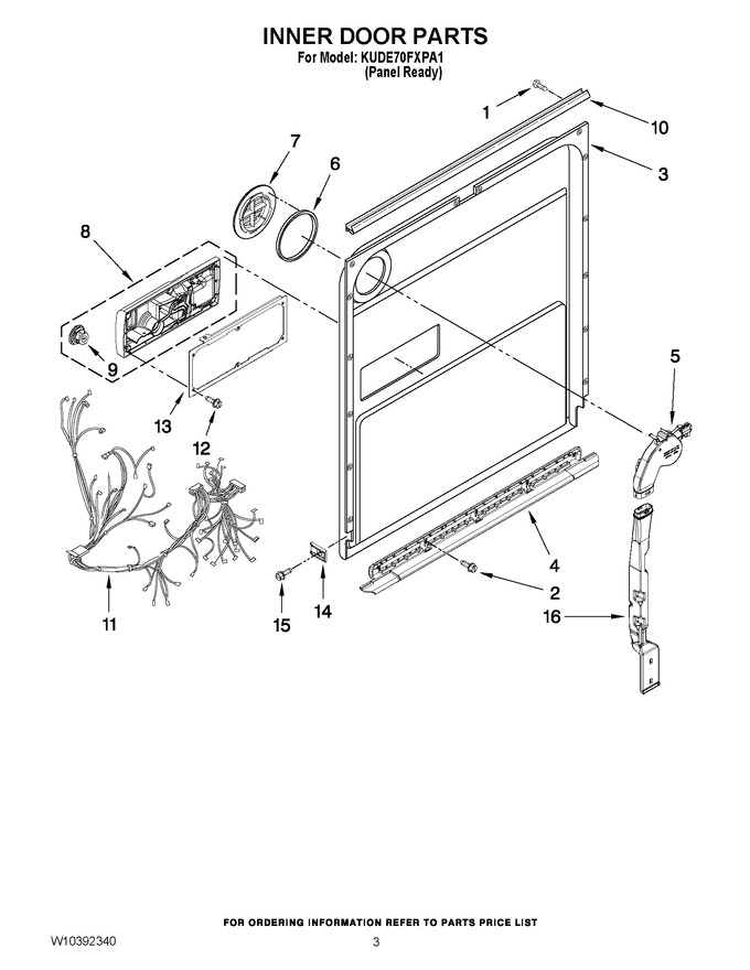 Diagram for KUDE70FXPA1