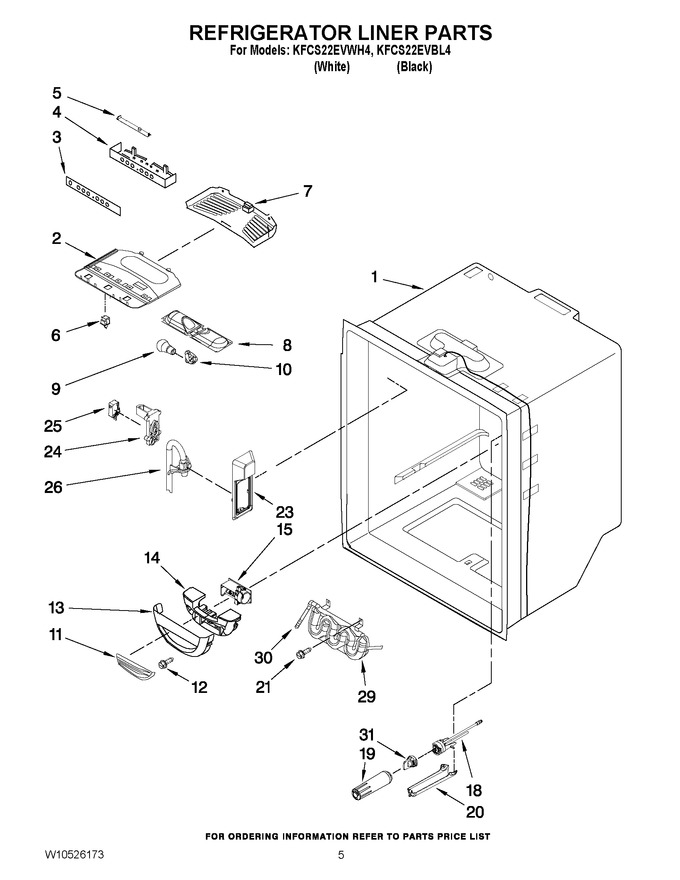 Diagram for KFCS22EVWH4