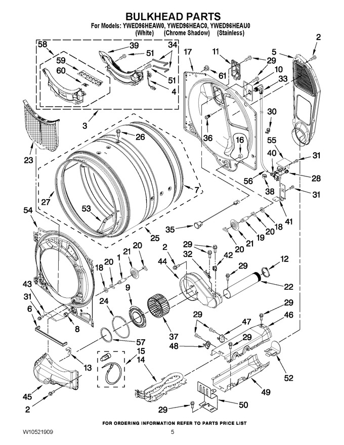 Diagram for YWED96HEAW0