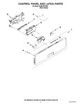 Diagram for 02 - Control Panel And Latch Parts
