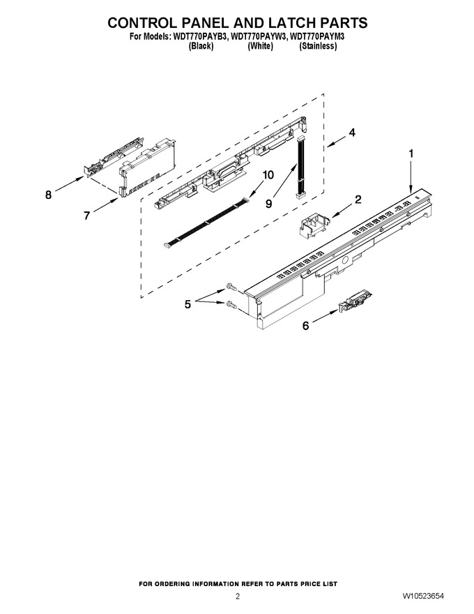 Diagram for WDT770PAYB3