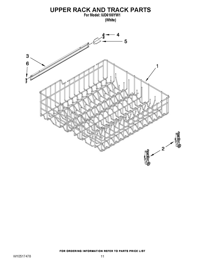 Diagram for IUD6100YW1