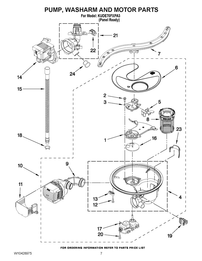 Diagram for KUDE70FXPA3