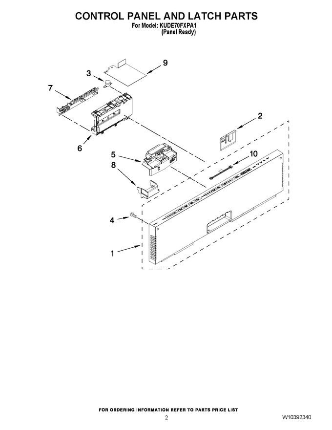 Diagram for KUDE70FXPA1