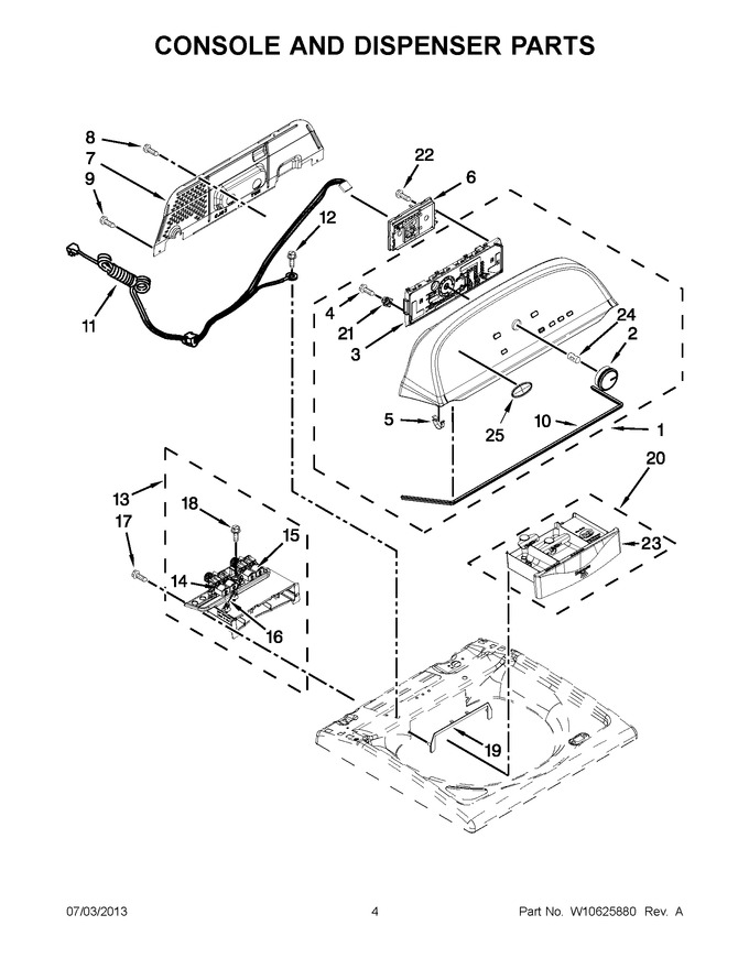 Diagram for WTW5840BW0