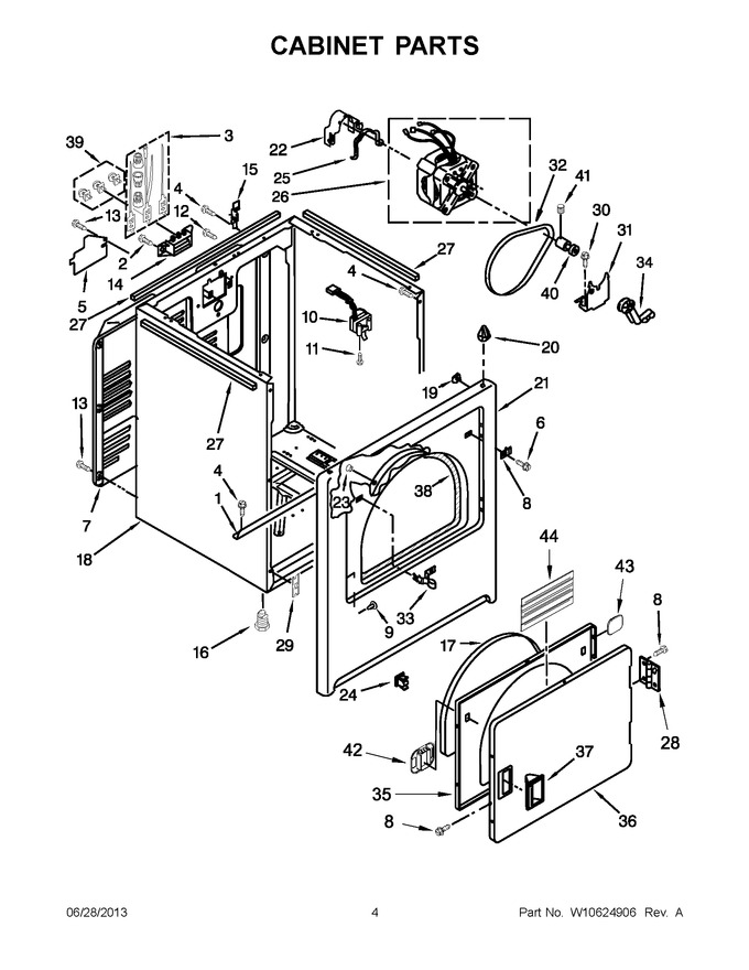 Diagram for 4GWED4750YQ2