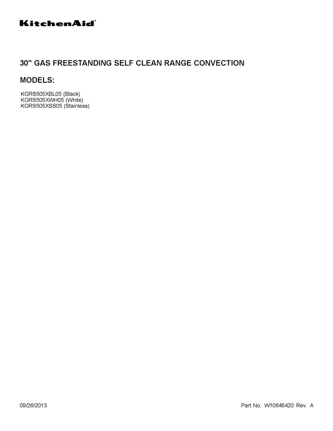 Diagram for KGRS505XSS05