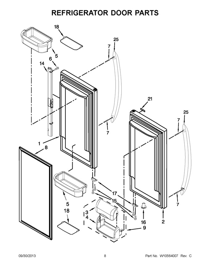 Diagram for KBFS22EWMS9