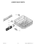 Diagram for 11 - Lower Rack Parts