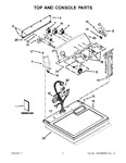 Diagram for 02 - Top And Console Parts