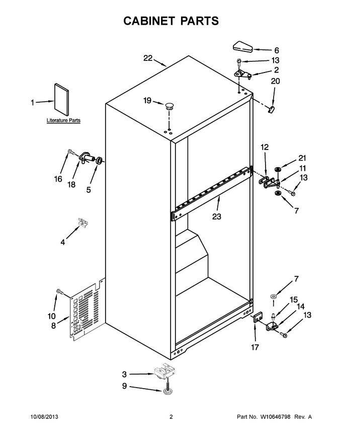 Diagram for W8RXEGMWB03