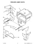 Diagram for 07 - Freezer Liner Parts