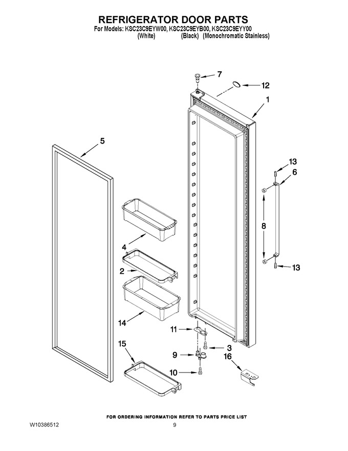 Diagram for KSC23C9EYY00