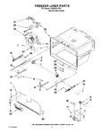 Diagram for 06 - Freezer Liner Parts