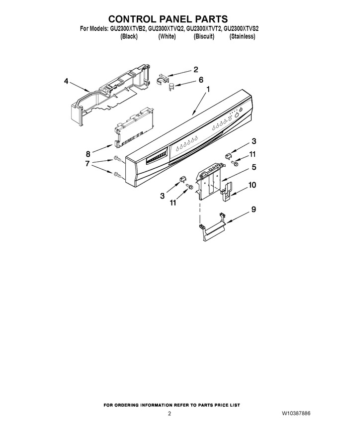 Diagram for GU2300XTVT2